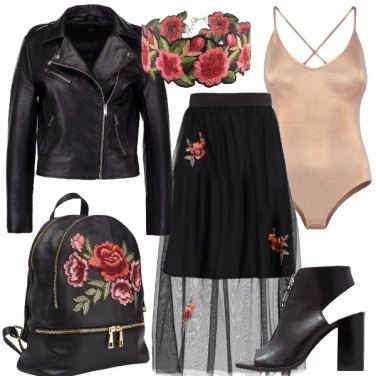 Outfit Un rock romantico
