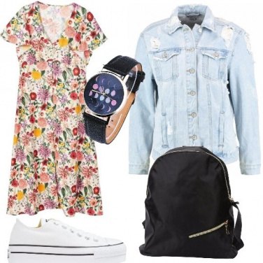 Outfit Vestitino a fiori