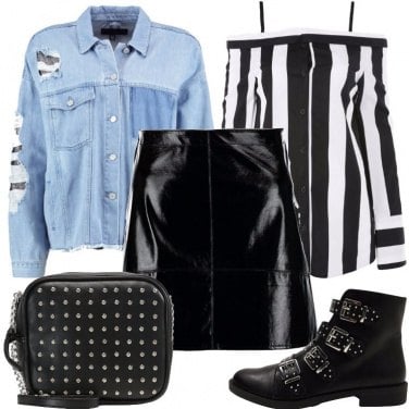 Outfit La giacca di jeans