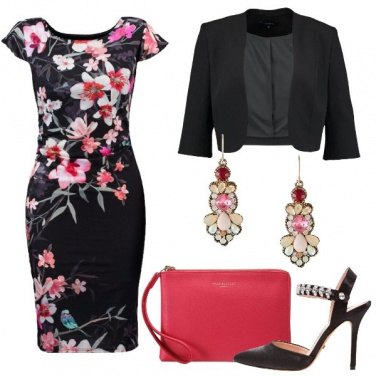 Outfit Fiori al party