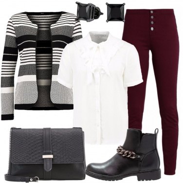 Outfit Il blazer a righe