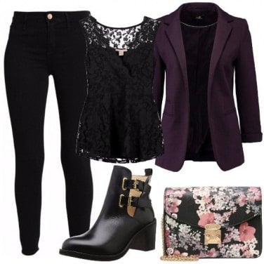 Outfit Tronchetto nero