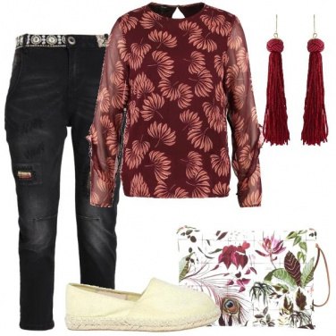 Outfit Amo le fantasie floreali