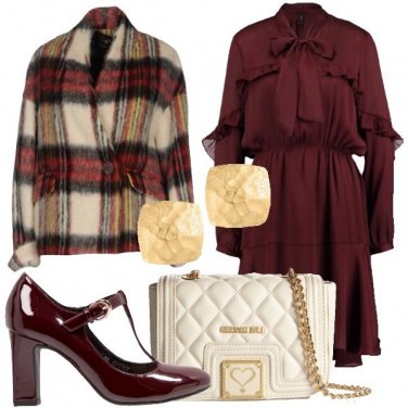 Outfit Eleganza a quadri