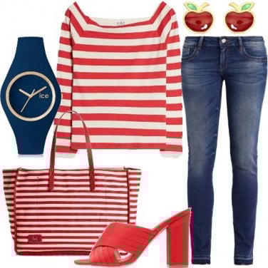 Outfit Righe di giorno