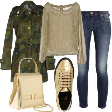 Outfit Oro di giorno