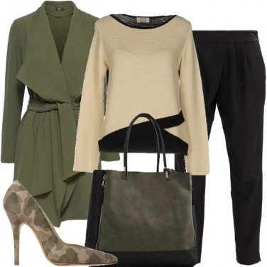 Outfit Trench e tacco a spillo