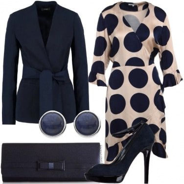 Outfit Bon ton con l\'open toe
