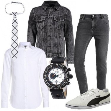 Outfit Eleganza in jeans