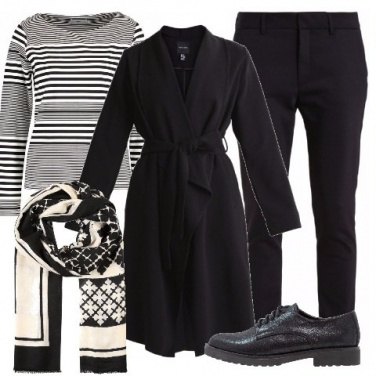 Outfit Il trench nero