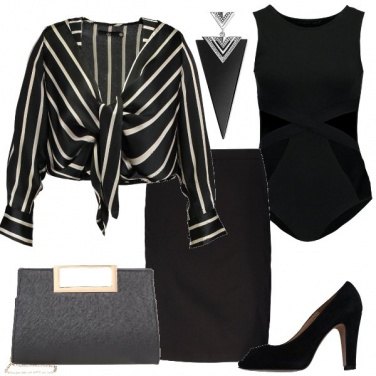 Outfit Righe e geometrie