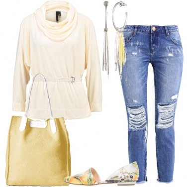 Outfit Crema e limone