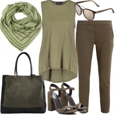 Outfit Una sciarpa per il giorno
