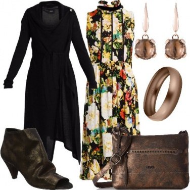 Outfit Dettagli bronzo