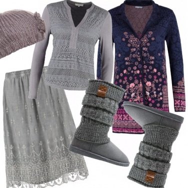 Outfit Bohemien romantica