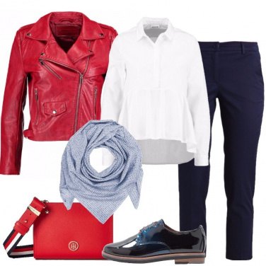Outfit Il chiodo rosso