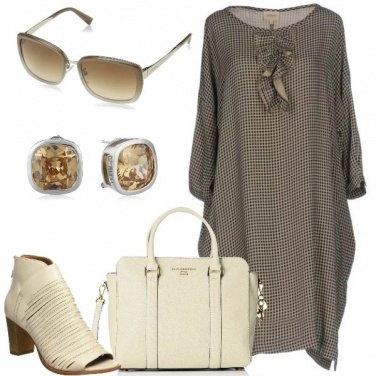 Outfit L\'abito a quadri