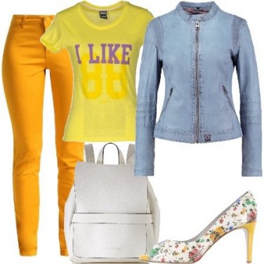 Outfit Open toe e t-shirt
