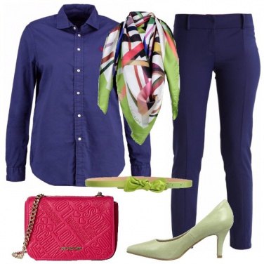 Outfit Il contrasto acido