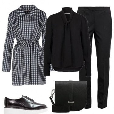 Outfit Signora di quadri
