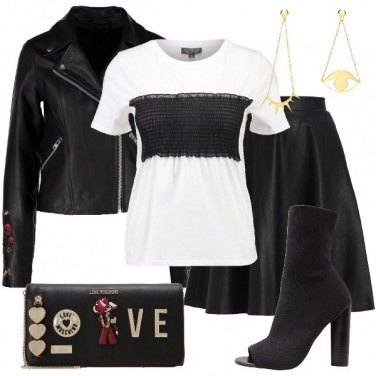 Outfit La gonna a campana