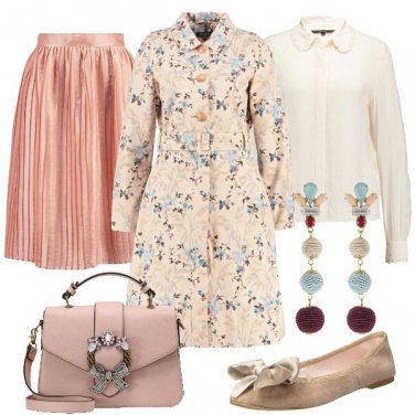 Outfit Il trench romantico