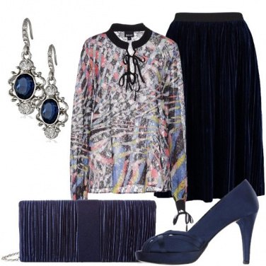 Outfit In blu