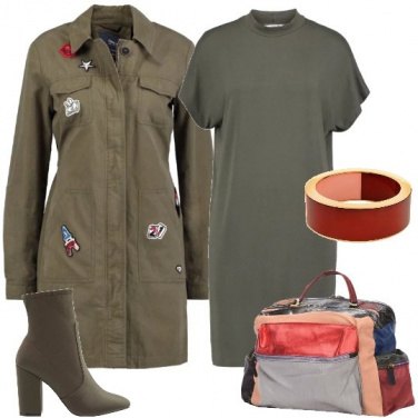 Outfit La giacca military chic