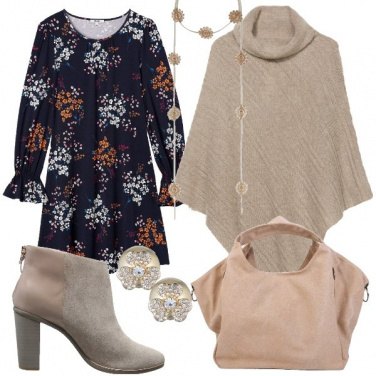 Outfit La mantella e il vestito