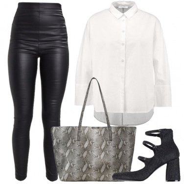 Outfit Bianco e nero