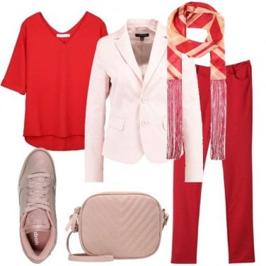 Outfit Sneakers rosa