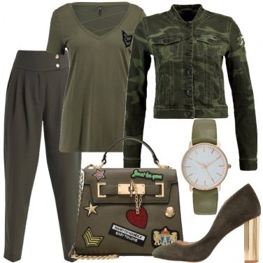 Outfit Verde militare