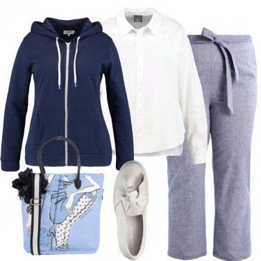 Outfit La camicia bianca