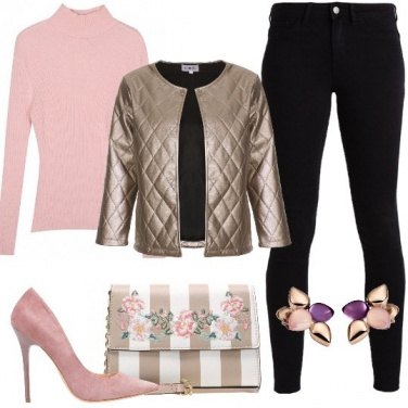 Outfit La scarpa rosa