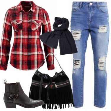 Outfit Serata stile country