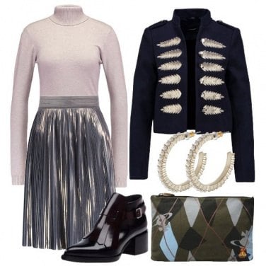 Outfit Military trendy chic