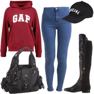 Outfit Comodi stivali