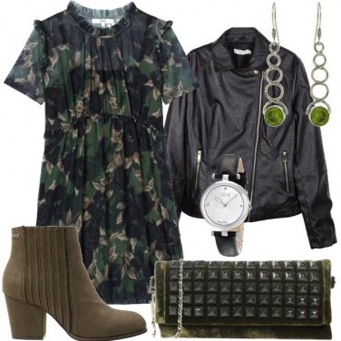 Outfit Fiori in rock