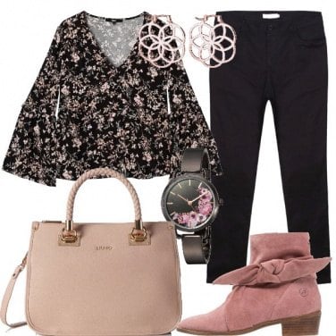 Outfit Modernamente romantica