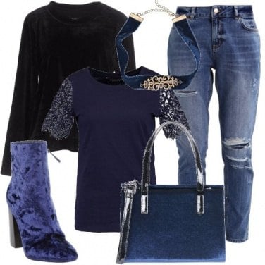Outfit Il blu e le sue sfumature
