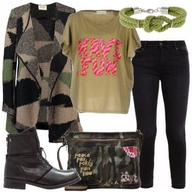 Outfit La borsa militare