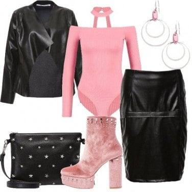 Outfit Rock in rosa