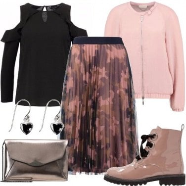 Outfit Pieghe mimetiche