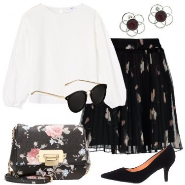 Outfit Un tocco floreale