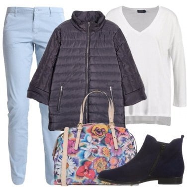 Outfit La borsa floreale