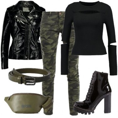 Outfit Camouflage rock