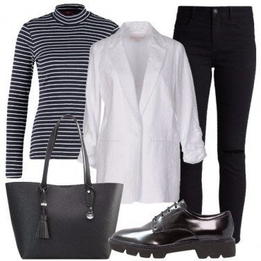 Outfit La giacca bianca