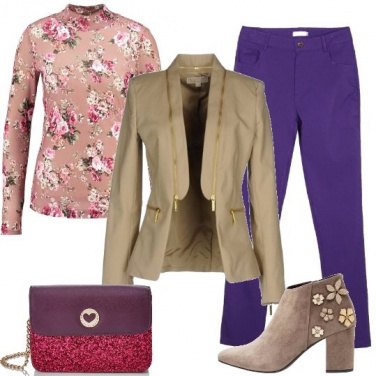 Outfit Tronchetto floreale