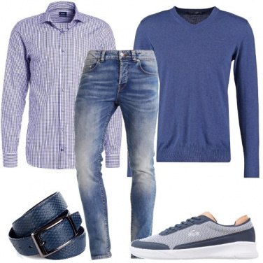 Outfit Sfumature di blu