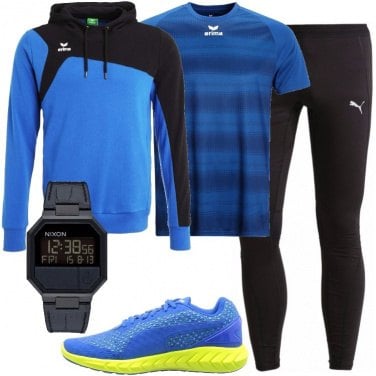 Outfit Sport con l\'orologio